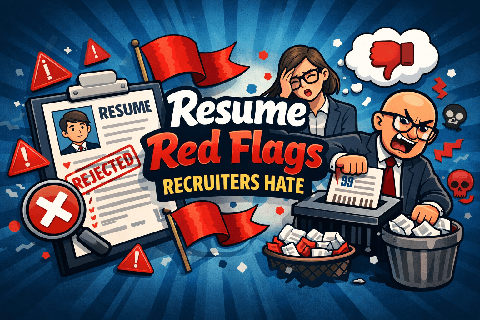 Resume Red Flags Recruiters Hate