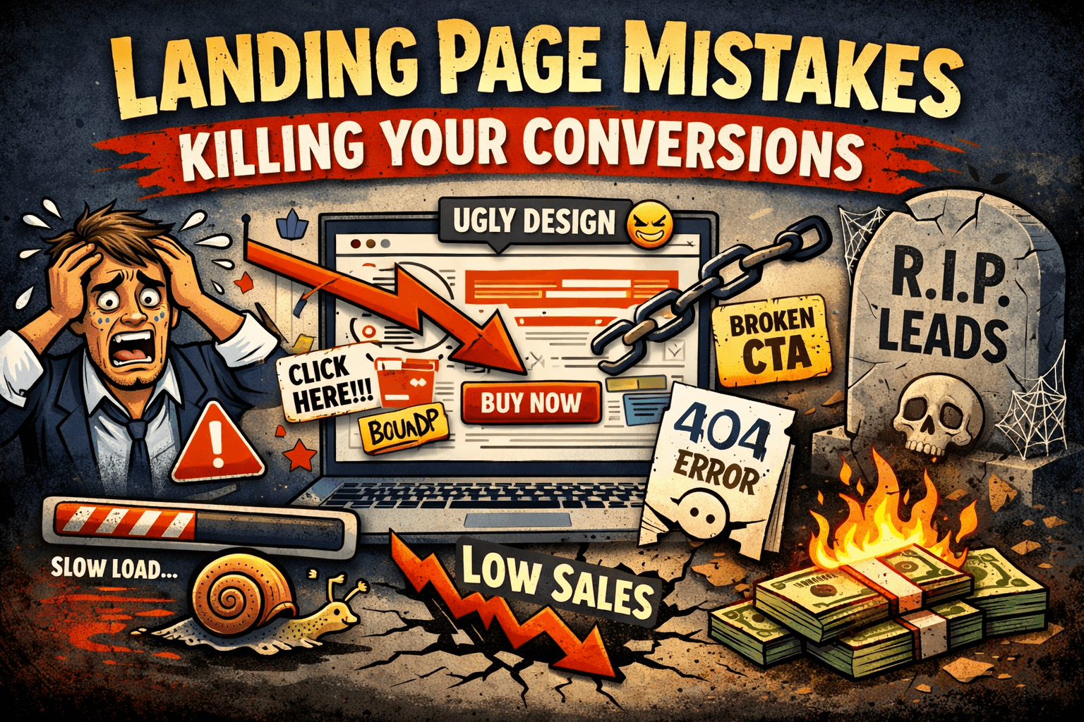 Landing Page Mistakes Killing Your Conversions
