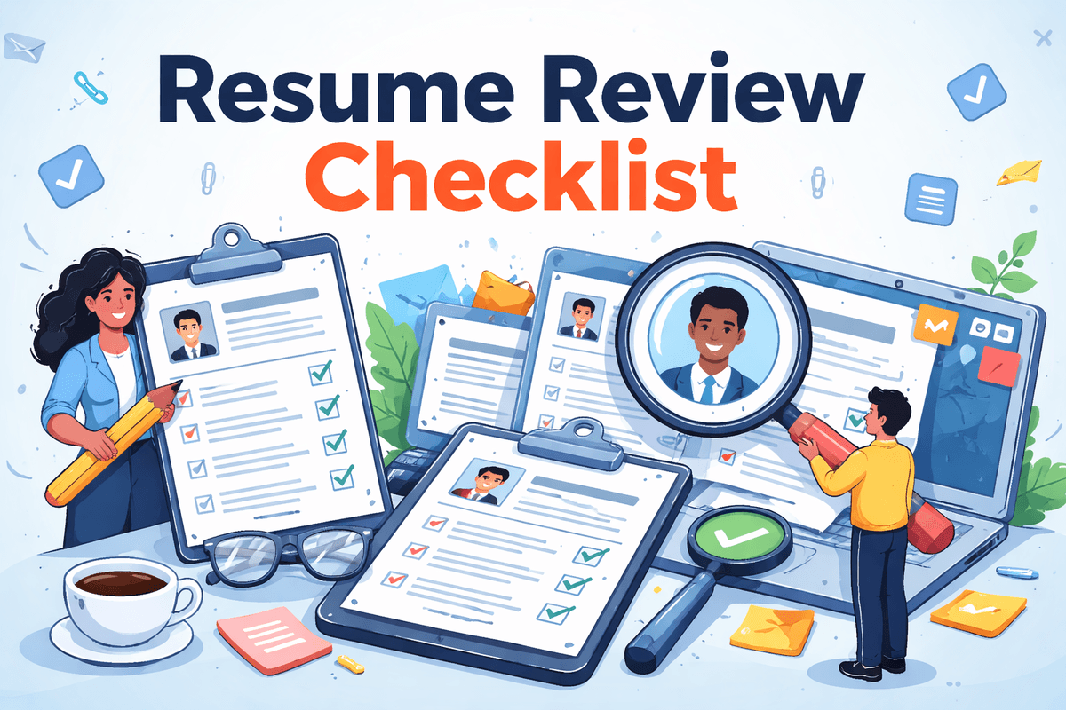 Resume Review Checklist (Free)