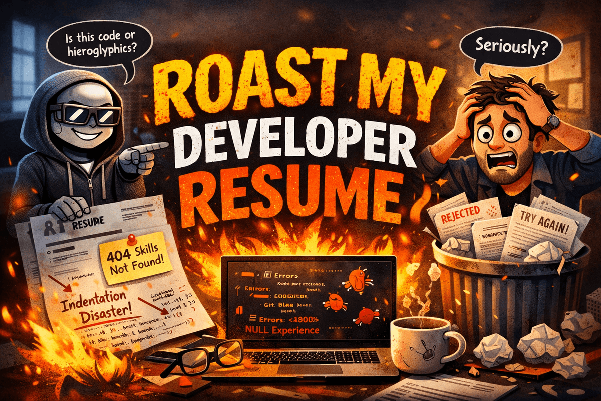 Roast My Developer Resume: Get Honest Tech Resume Feedback in Minutes