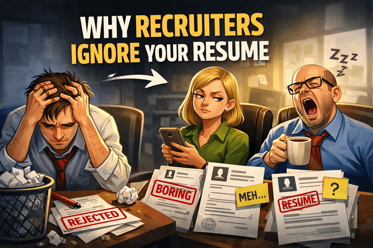 Why Recruiters Ignore Your Resume
