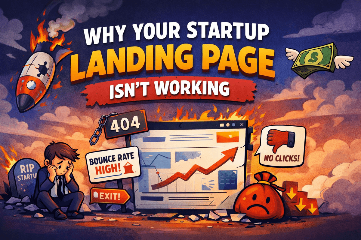Why Your Startup Landing Page Isn't Working